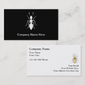 シンプルな害虫駆除の名刺 名刺 (正面/裏面)