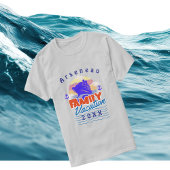 シンプルな家族クルーズの休暇をカスタマイズ Tシャツ
