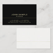 シンプルな専門のモダンでエレガントで創造的なマット 名刺 (正面/裏面)