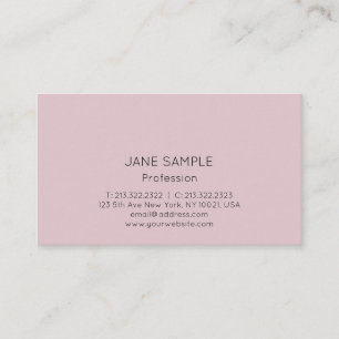 シンプルな専門のモダンでエレガントなデザイン 名刺