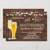 シンプルな愛の駆け落ち招待状 セーブザデート (正面/裏面)