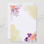 シンプルな感謝カード サンキューカード (裏面)