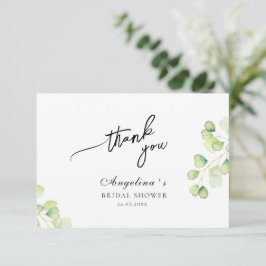 シンプルな感謝カード サンキューカード