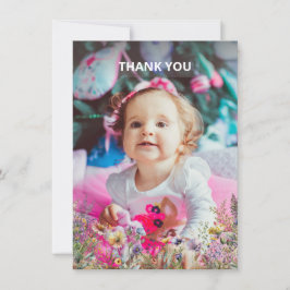 シンプルな感謝カード サンキューカード