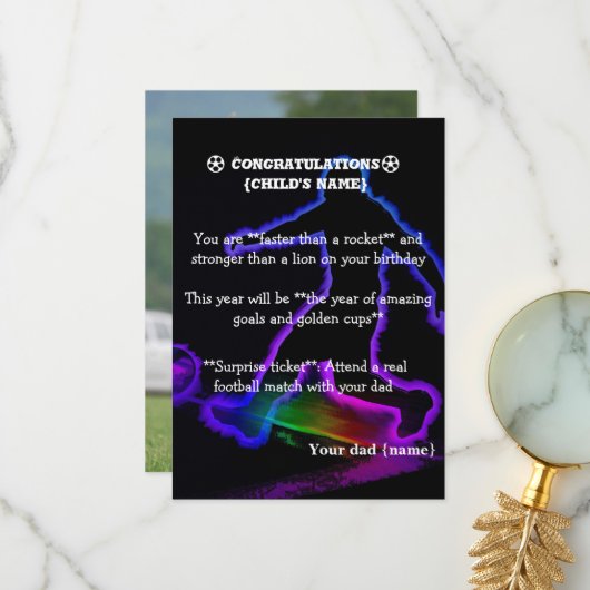 シンプルな感謝カード サンキューカード (正面/裏面インサイチュ)