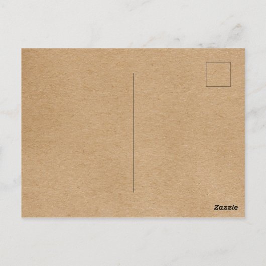 シンプルな手作りの花のガーランドのお店から、心からの感謝を込めて ポストカード (裏面)