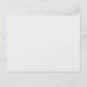 シンプルな手描きのRSVPカード 招待状 (裏面)