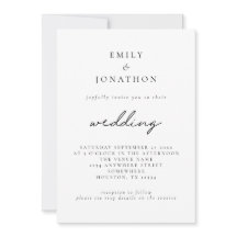 シンプルな手書き風QRコード結婚式