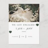 シンプルな招待状 2023 ポストカード (正面)