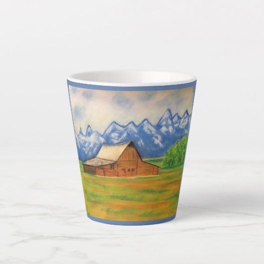 シンプルな暮らしのラテマグ カフェラテマグ (正面)
