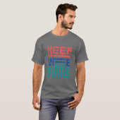 シンプルな暮らし 家族 Tシャツ (正面フル)