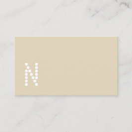 シンプルな最小主義の専門の名刺 名刺