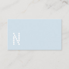 シンプルな最小主義の専門の名刺 名刺