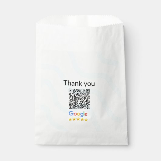 シンプルな最小QRコードにロゴを追加 スキャンコード名を追加 フェイバーバッグ (正面)
