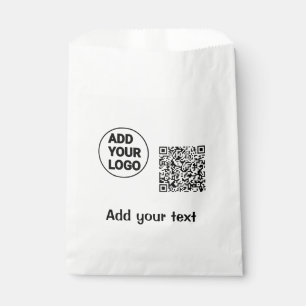 シンプルな最小QRコードにロゴを追加 スキャンコード名テキスト フェイバーバッグ