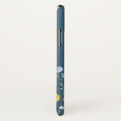 シンプルな水彩の野生の花のデザインが素朴でおしゃれ Case-Mate iPhoneケース (裏面/右)