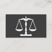 シンプルな法律 名刺 (裏面)