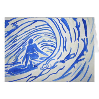 シンプルな波のギフトカード