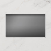 シンプルな灰色のまつげの連続カード 名刺 (裏面)