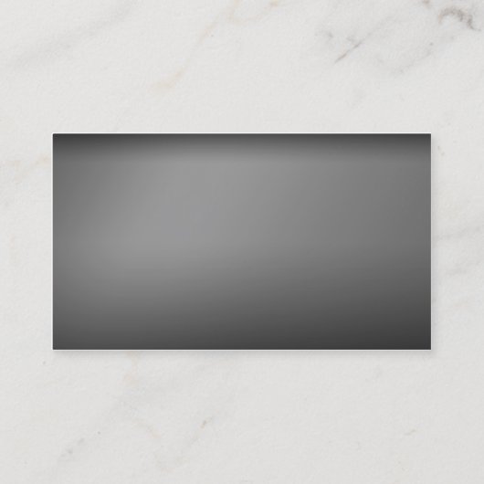 シンプルな灰色のまつげの連続カード 名刺 (裏面)