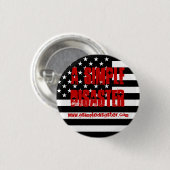 シンプルな災害ボタン 缶バッジ (正面&裏面)