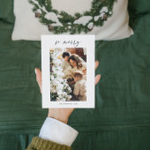 シンプルな現代のクリスマスの写真 | クリスマスおめでとう