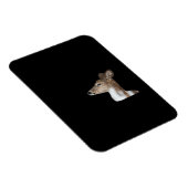 シンプルな現代風の鹿のデザイン マグネット (右側)
