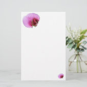 シンプルな甘エンドウ豆の文房具 便箋 (スタンド正面)