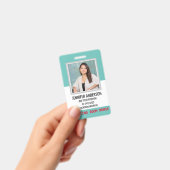 シンプルな病院用医療IDカード バッジ (手持ち)