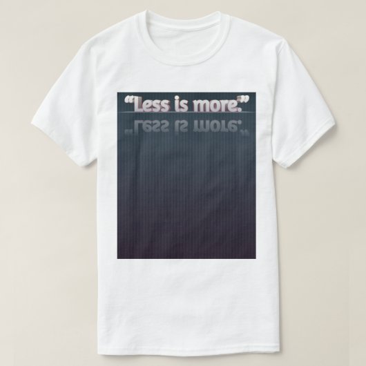 シンプルな白いTシャツ Tシャツ (デザイン正面)