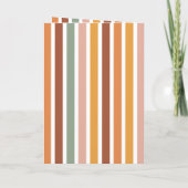 シンプルな白のフォント - 喜び シーズンカード (裏面)