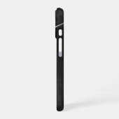 シンプルな白樺 iPhone 16ケース (左側面)