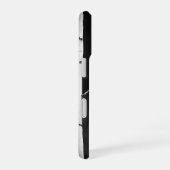 シンプルな白樺 iPhone 16ケース (右側面)