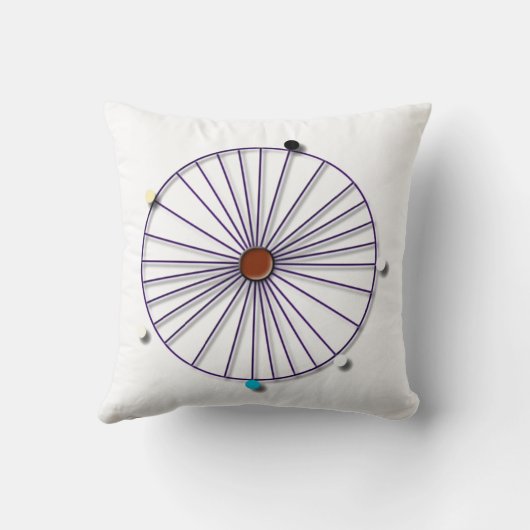 シンプルな神 クッション (裏面)