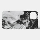 シンプルな結婚式の写真 新婚カップル  Case-Mate iPhoneケース (裏面 (横))