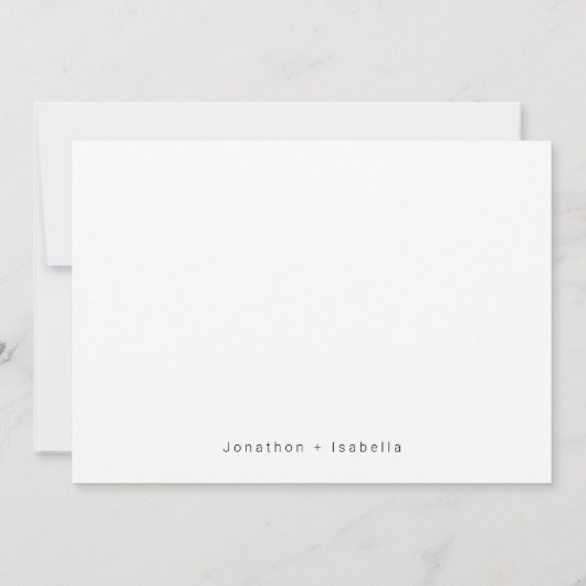 シンプルな結婚式延期のお知らせ 招待状 (裏面)