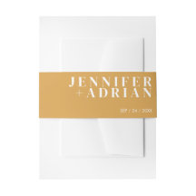 シンプルな結婚式招待状