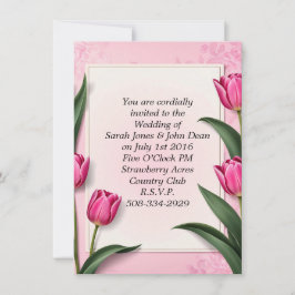 シンプルな結婚式招待状 招待状