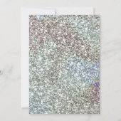 シンプルな緑のイード・アル・フィトル祝賀会の招待状 招待状 (裏面)