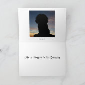 シンプルな美しい カード (内部)