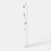 シンプルな美しさの星 - Smile Sparkle Shine iPhone 16ケース (左側面)