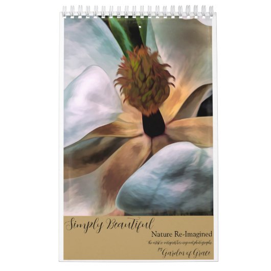 シンプルな美しさ:自然の再カレンダー カレンダー (カバー)