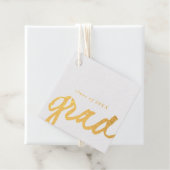 シンプルな脚本 | 卒業証書の黄金 フェイバータグ (箱)