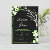 シンプルな自然 招待状 (スタンド正面)