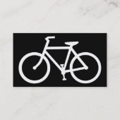 シンプルな自転車 名刺 (裏面)
