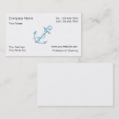 シンプルな船遊びの名刺 名刺 (正面/裏面)