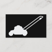 シンプルな芝刈機 名刺 (裏面)