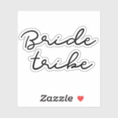 シンプルな花嫁部族 シール (シート)