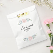 シンプルな花柄のお菓子 ファーブバッグ フェイバーバッグ (封をした状態)