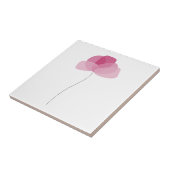 シンプルな花柄の陶磁器タイル タイル (側面)